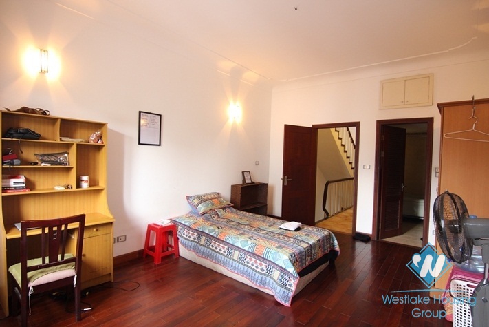 Beautiful and spacious house is available for rent in Tay Ho, Hanoi